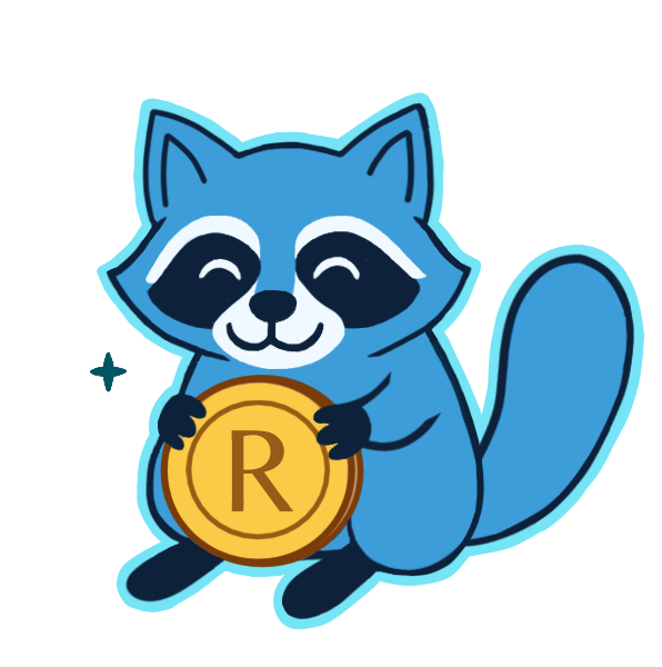 Raccoon Coin mascot